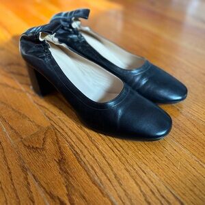 Everlane The Day Heel 7.5 Black